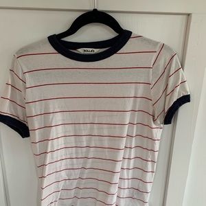 Cute red striped tee